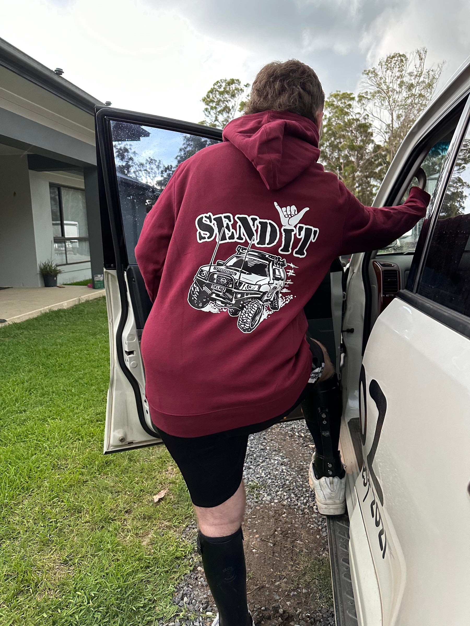 Winter Hoodie - Send It Patrol