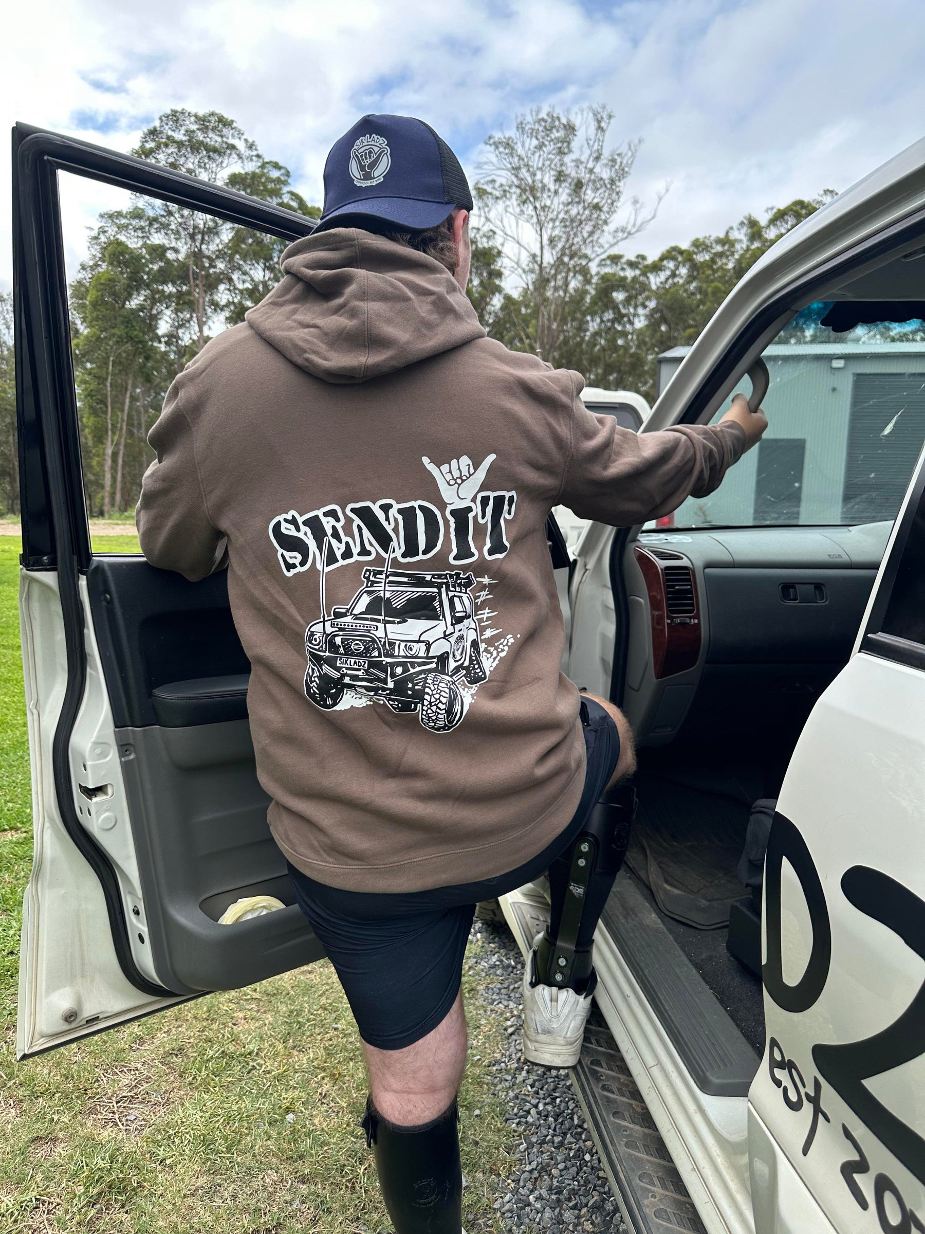 Winter Hoodie - Send It Patrol