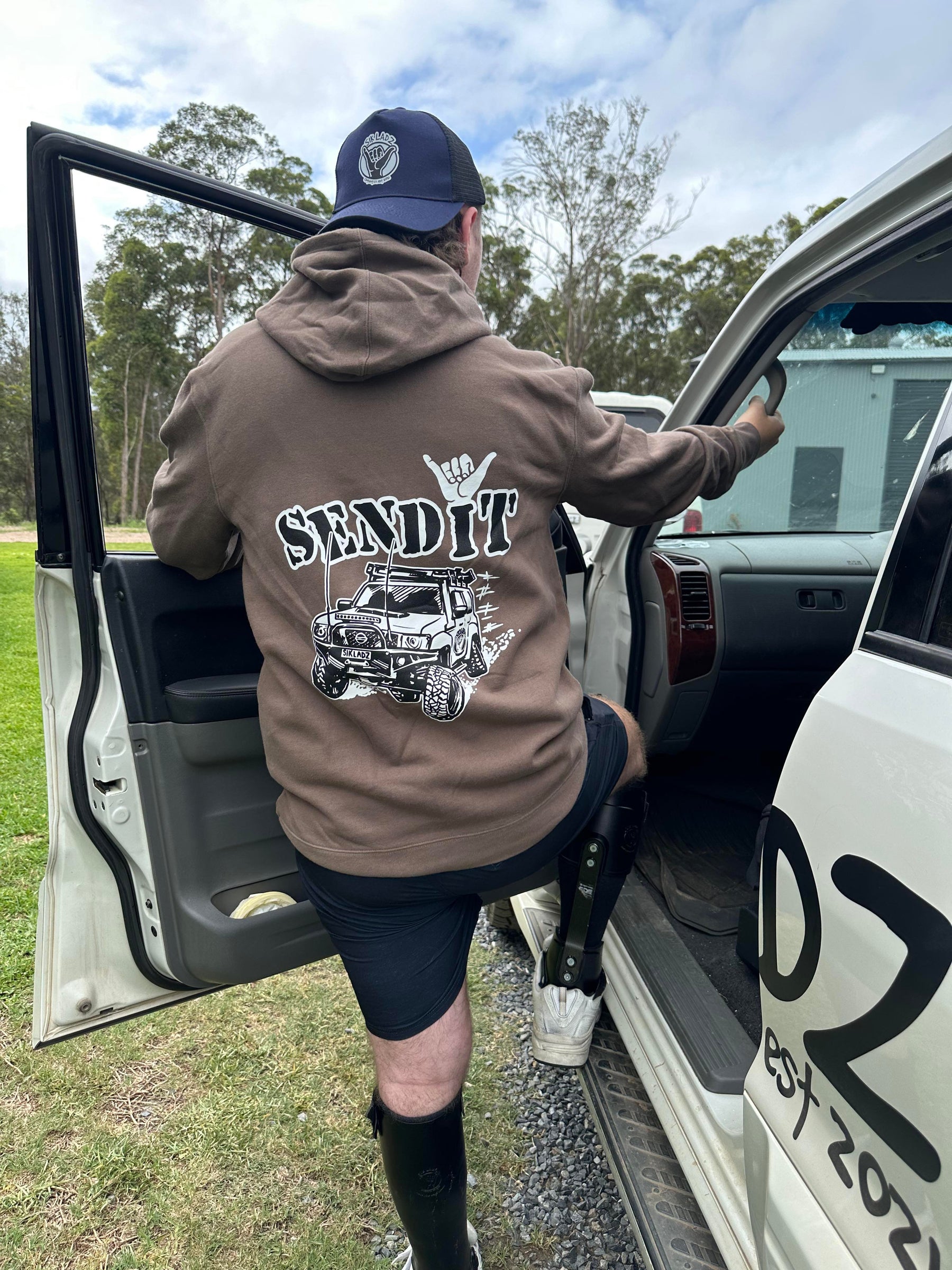 Winter Hoodie - Send It Patrol