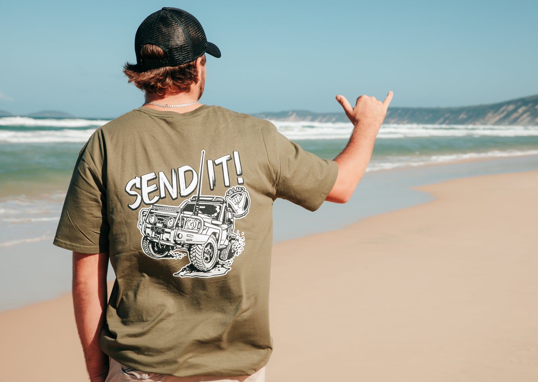 "Send It Landcruiser" Tee