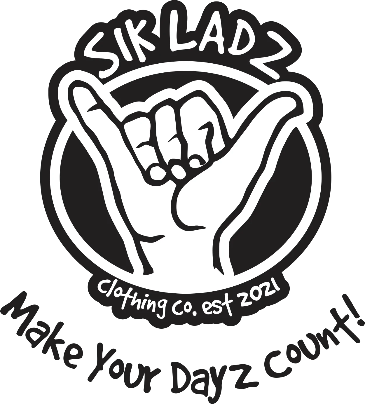 Sik Ladz Original Design Sticker