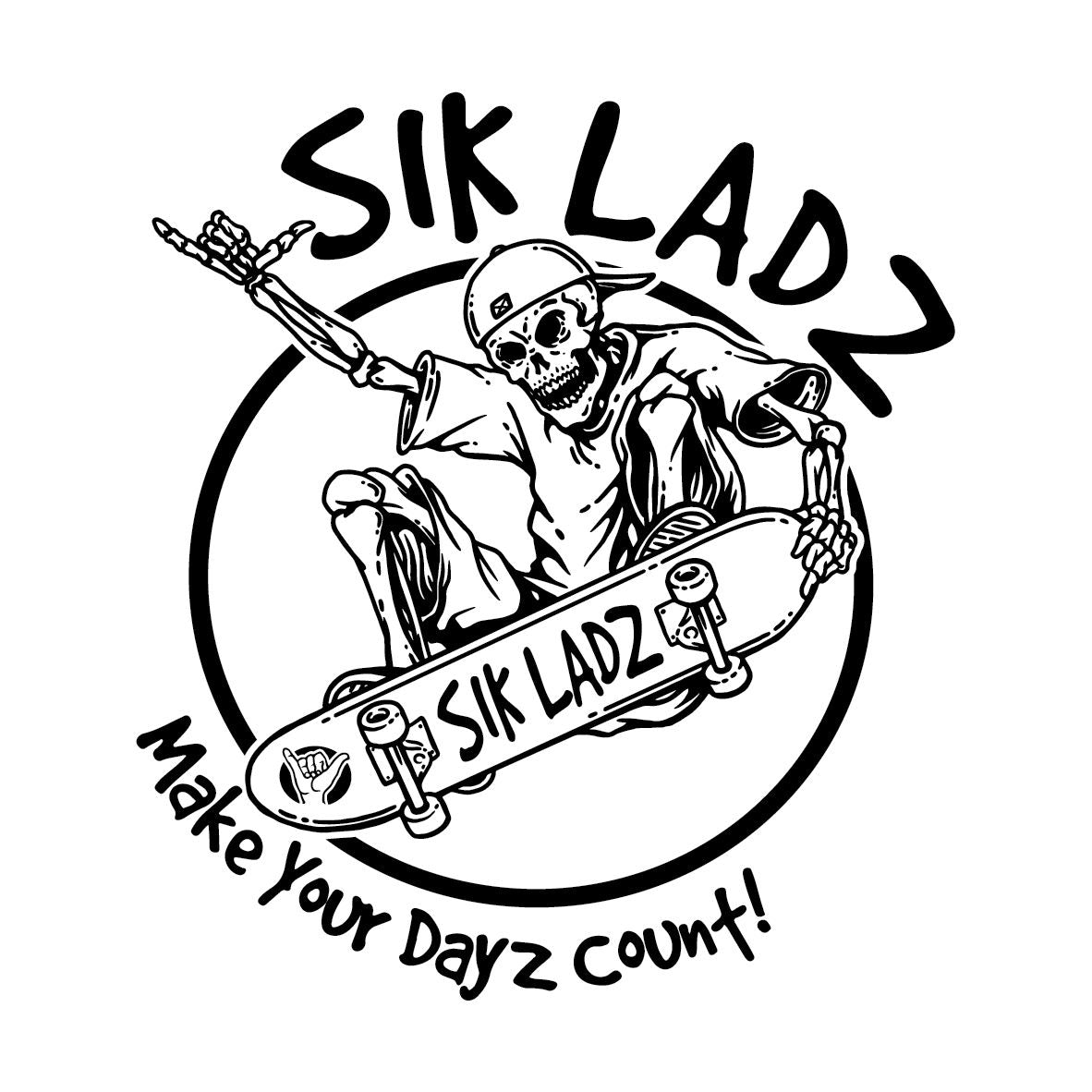 "Skater Dude" Sticker