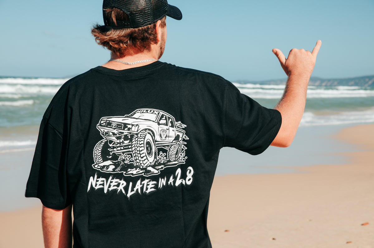 "Never Late In A 2.8" Tee