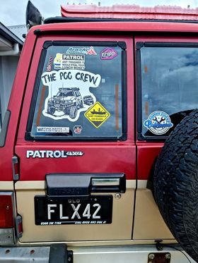 Large "The Poo Crew" Sticker